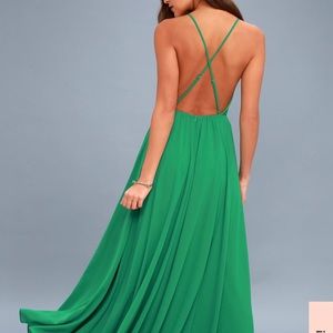 Mythical Kind of Love - Green Goddess Dress